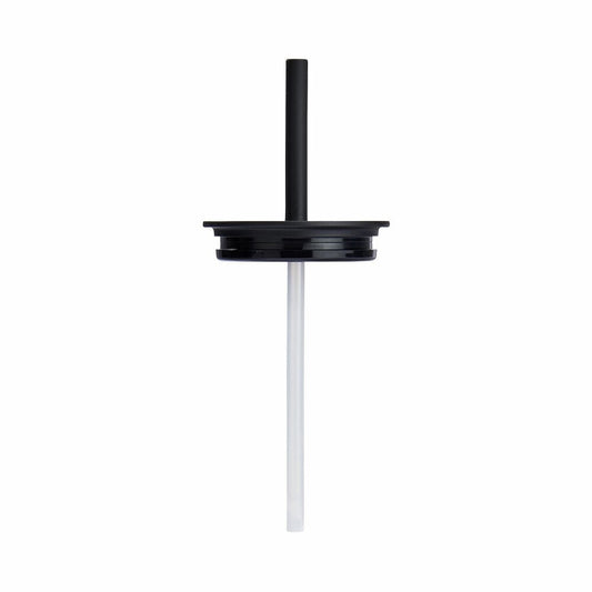Medium Press-In Straw Lid - Black
